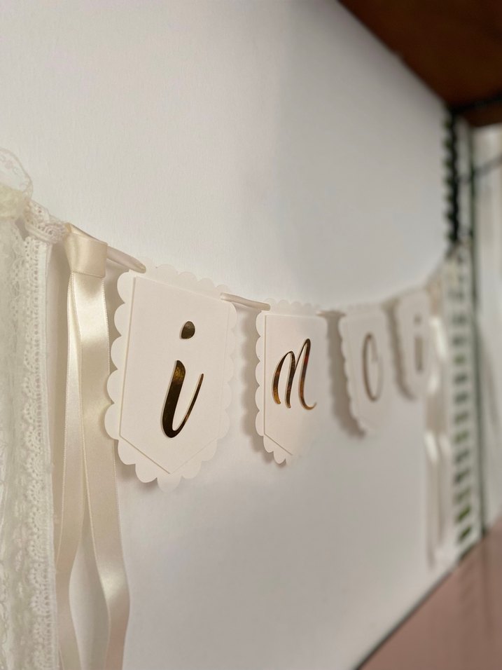 Beyaz İncili Parti Süsü - Görsel 3