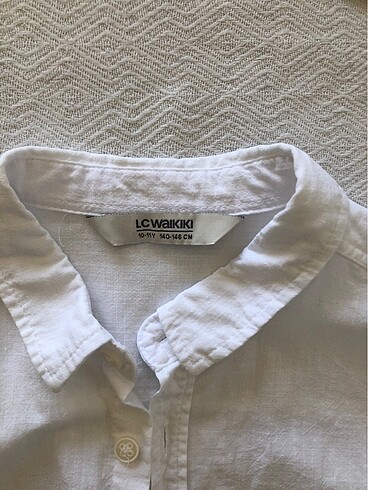 10 Yaş Beden LC WAIKIKI keten gomlek