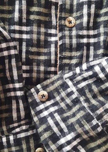 içi polarlı kışlık gömlek - Görsel 3