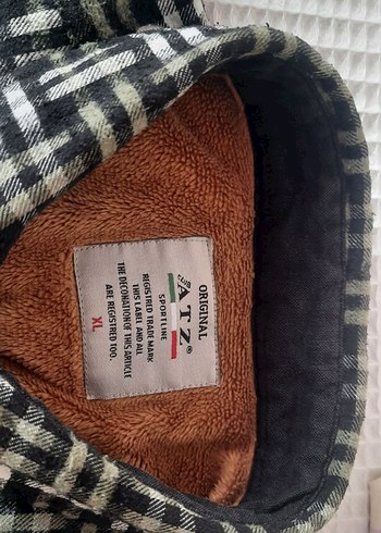 içi polarlı kışlık gömlek - Görsel 4