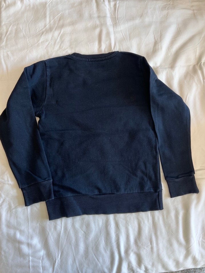 Tommy Hilfiger Erkek Çocuk Mavi Sweatshirt - Görsel 2