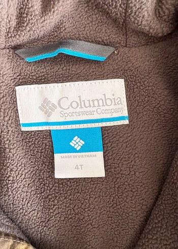 Columbia Kamuflaj Kapüşonlu Erkek Çocuk mont yağmurluk - Görsel 2