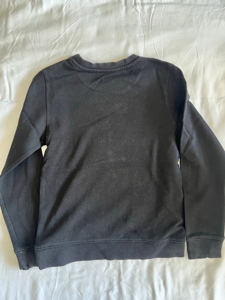 Erkek Çocuk Siyah Robot Baskılı Sweatshirt - Görsel 2