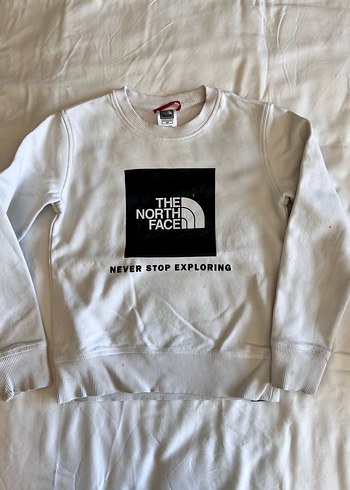 Beyaz Erkek çocuk Sweatshirt - The North Face
