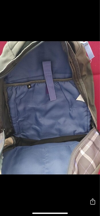  Beden gri Renk Jansport sırt çantası