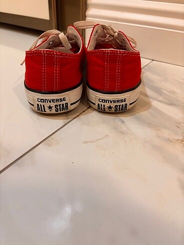 40 Beden kırmızı Renk Kırmızı Klasik Converse