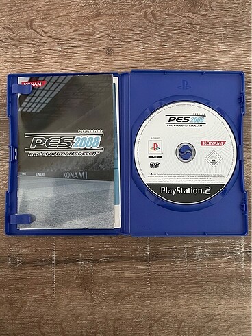  Beden PS2 Pes 2008 Orijinal PAL