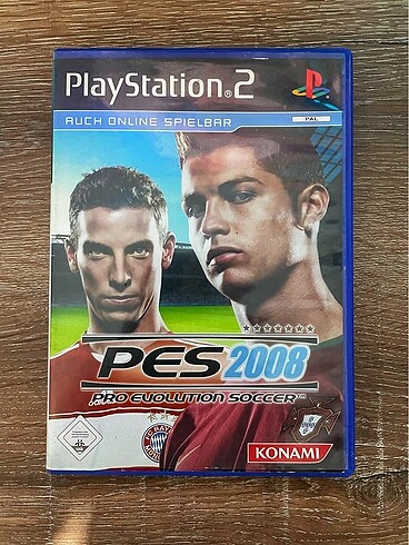 Sony PS2 Pes 2008 Orijinal PAL