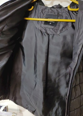 ORİJİNAL LC WAİKİKİ YELEK Siyah Kapüşonlu Fermuarlı Kadın Yelek - Görsel 5