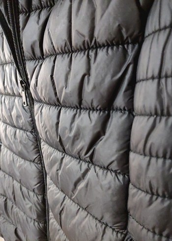 ORİJİNAL LC WAİKİKİ YELEK Siyah Kapüşonlu Fermuarlı Kadın Yelek - Görsel 7