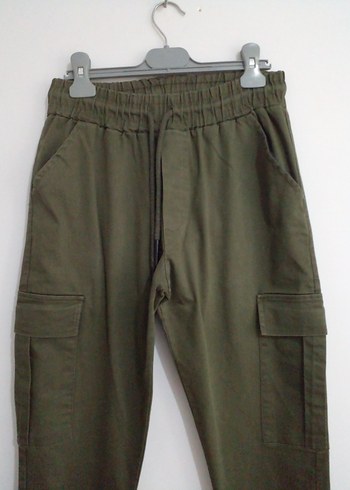 Erkek Haki Rahat Kesim Pantolon - Görsel 2