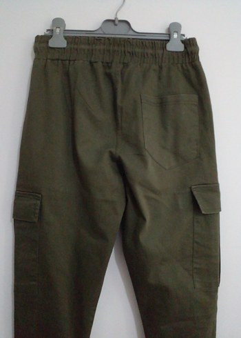 Erkek Haki Rahat Kesim Pantolon - Görsel 4