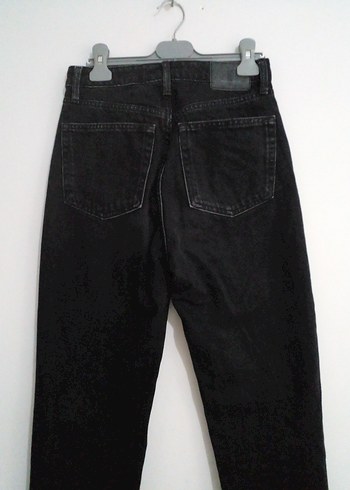 Kadın Siyah Denim Normal Paça Jean - Görsel 4