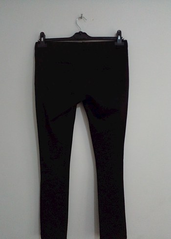 Siyah Kadın Kumaş Pantolon - Görsel 3