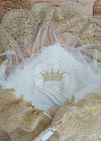 Ultra Lüks Güpürlü Bebek Battaniyesi - Görsel 2