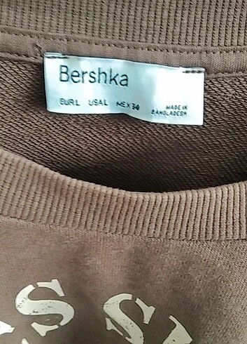 l Beden kahverengi Renk sweatshirt