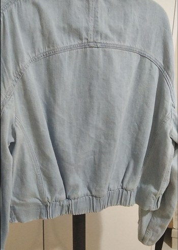 s Beden mavi Renk Zara Denim Ceket