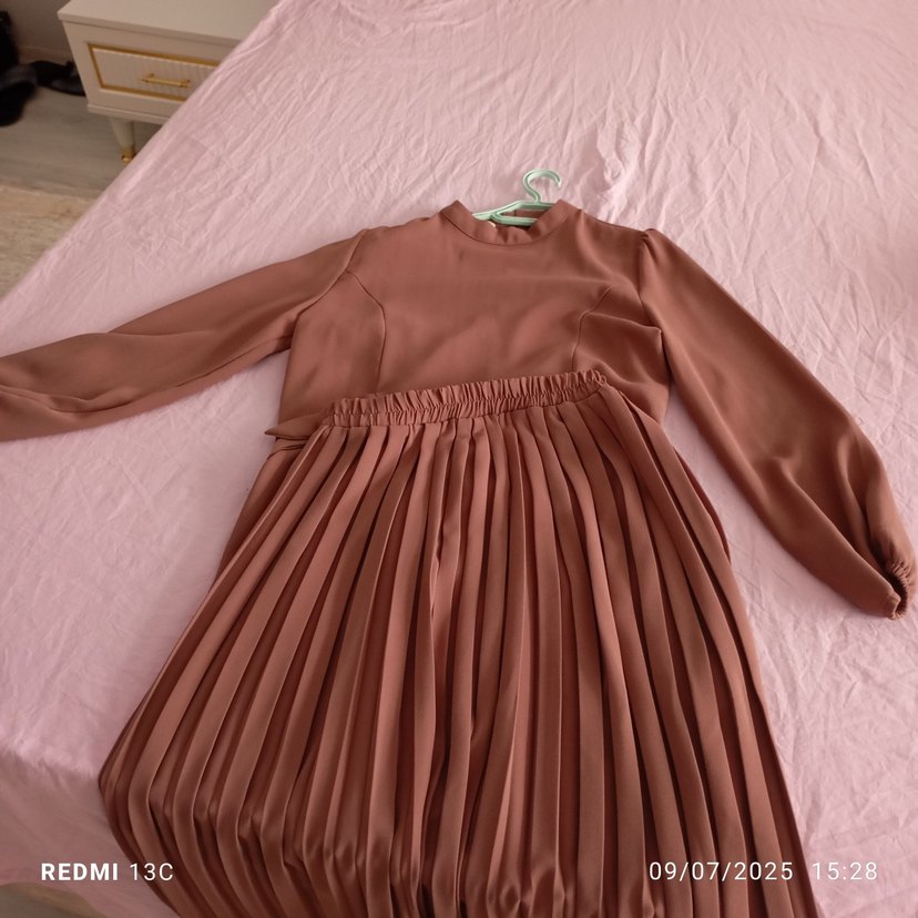 Diger Pembe Uzun Kollu Kadın Bluz - Görsel 5