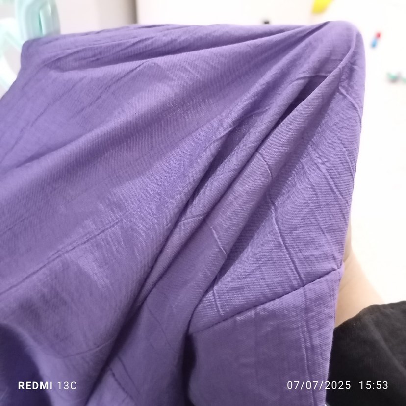 Mor V Yaka Hamile ve Emzirme Pijama Takımı - Görsel 4