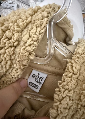 Kahverengi Kürklü Bebek Tulumu - Görsel 4