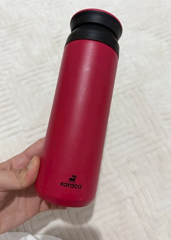 Karaca Kırmızı termos 500 ml - Görsel 2