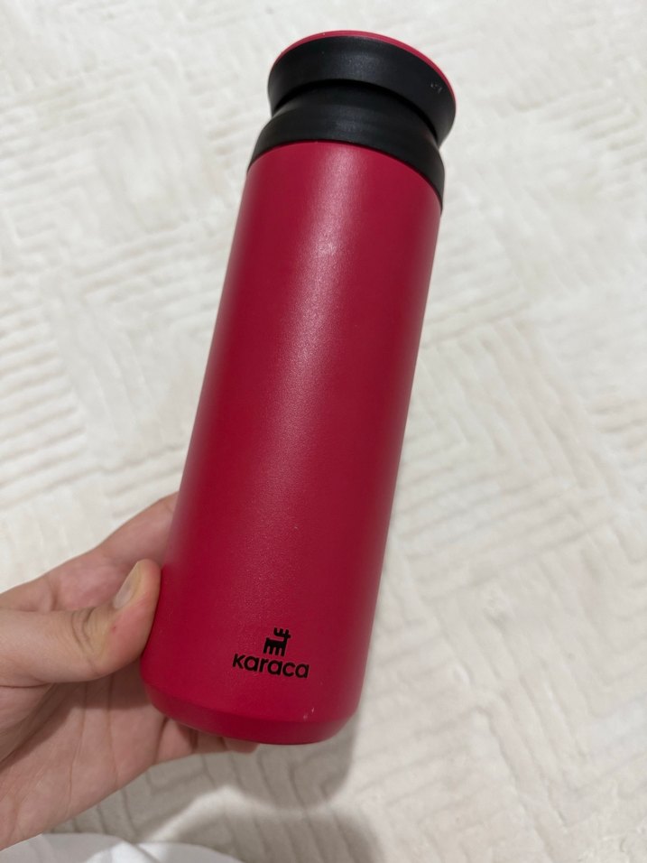 Karaca Kırmızı termos 500 ml - Görsel 2