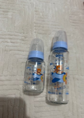 Mavi Bebek Biberonu Seti - Görsel 2