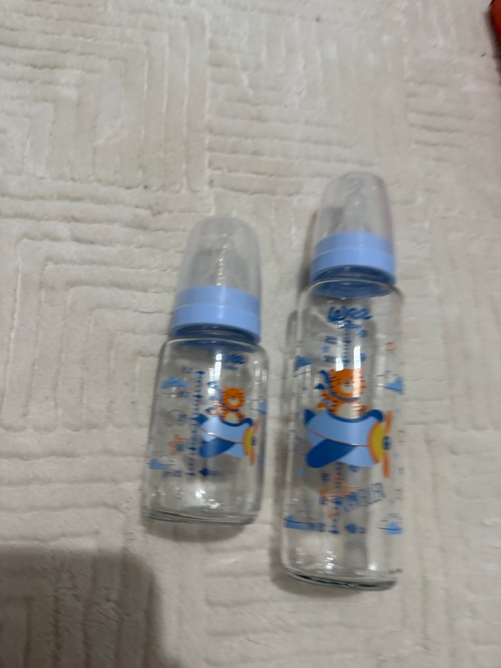 Mavi Bebek Biberonu Seti - Görsel 2