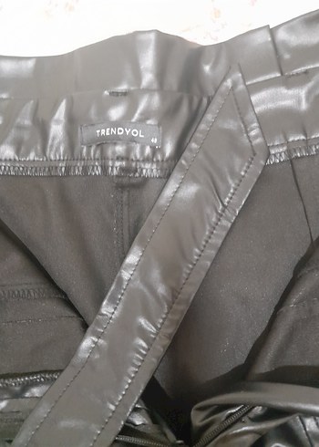 2 Adet kahverengi ve siyah deri kuşaklı bermuda &şort. - Görsel 10