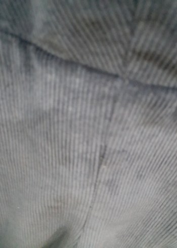 Lacivert Kadın V Yaka Kolsuz kadife yelek-bluz - Görsel 6