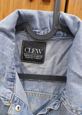 Düğmeli Mavi Kolsuz Denim Ceket-elbise - Görsel 6