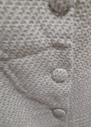 Düğmeli mint renkli mini Jile Elbise - Görsel 5