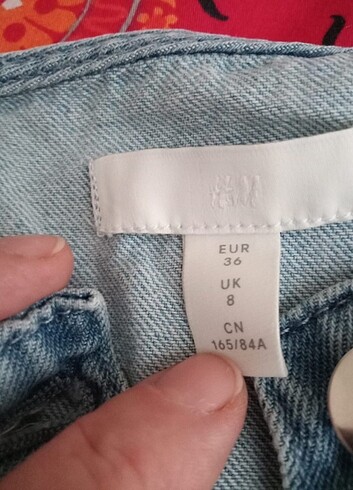 m Beden mavi Renk Kot elbise