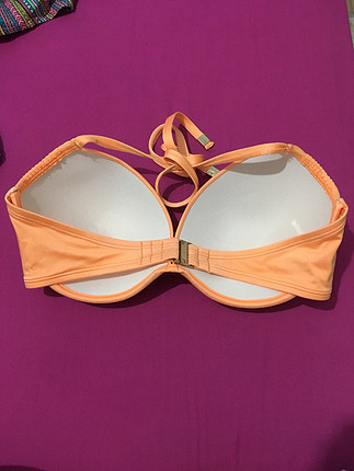 xl Beden turuncu Renk Victoria secret bikini üstü 