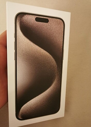 iPhone 15 promax kapalı kutu