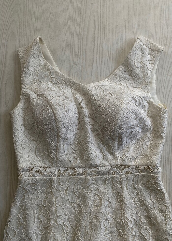 Abiye dantel elbise - Görsel 2