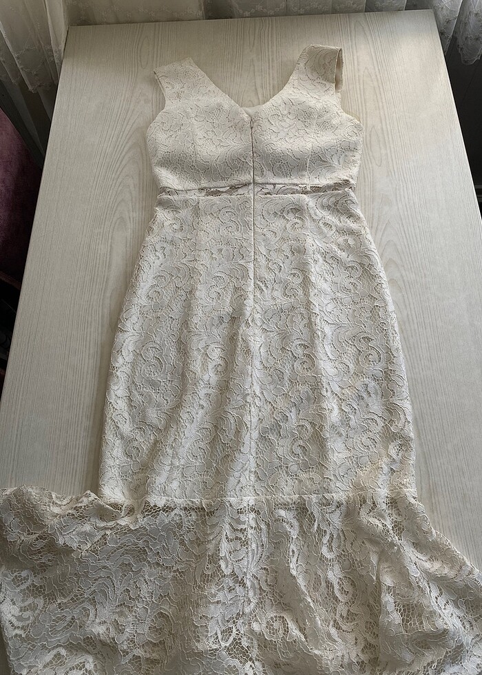 Abiye dantel elbise - Görsel 3