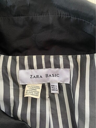 l Beden siyah Renk Zara trenchcoat