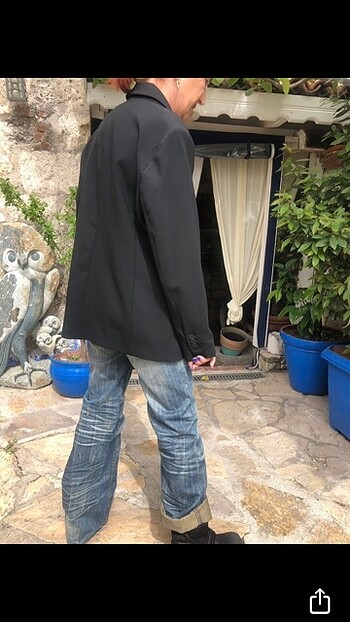 40 Beden siyah Renk Zara blazer ceket