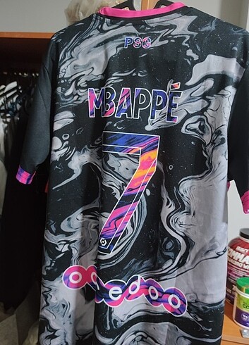 PSG Mbappe özel tasarım forma - Görsel 3