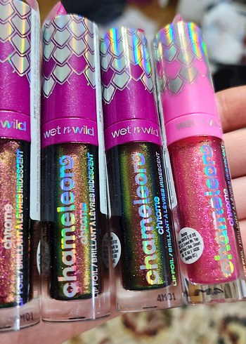  Beden mor Renk Wet n Wild Chameleon Multichrome Dudak Parlatıcısı