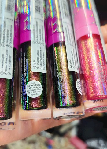 Beden mor Renk SIFIR Wet n Wild Chameleon Multichrome Gloss Ruj