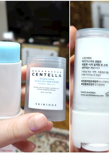 Skin1004 Centella Hyalu-Cica Stick Güneş Koruyucu SPF50+ 20 gr - Görsel 2