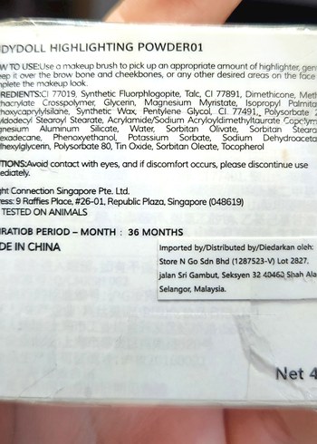 JUDYDOLL Donut Aydınlatıcı Highlighter 01 fenty diamond muadili - Görsel 7