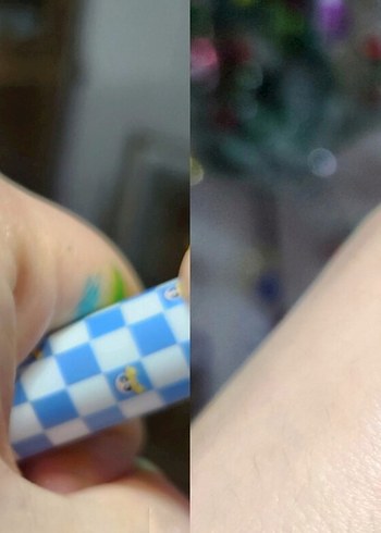 Sheglam Powerpuff Stick Glitter Far Mavi Holografik Yansımalı - Görsel 4