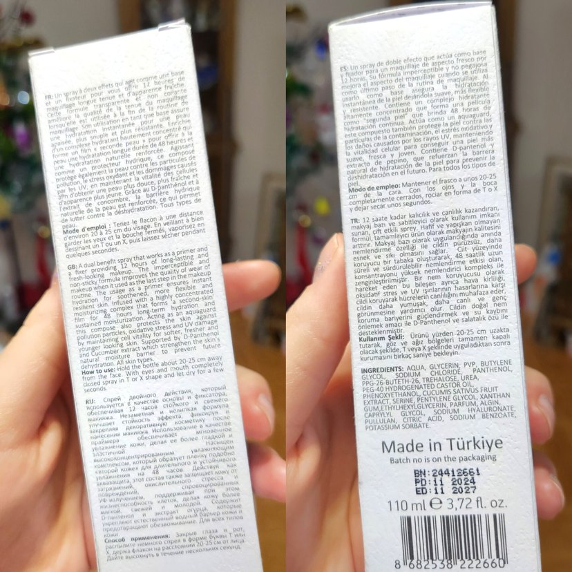 SIFIR Alix Avien Makyaj Sabitleyici Sprey 150 ml - Görsel 2