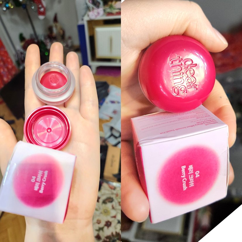 Fwee muadili Milktouch Berry Crush Pudding Pot hem allık hem ruj - Görsel 2