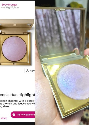 Sephora İngiltere'den STİLA HEAVEN'S HUE Multichrome Yumuşak Highlighter