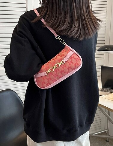 Pembe Baget Çanta