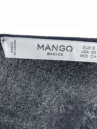 s Beden siyah Renk Mango Bluz %70 İndirimli.